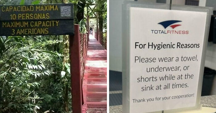 “Underwear Must Be Worn”: 65 Oddly Specific Rules That Have You Wondering Which Idiot Inspired Them