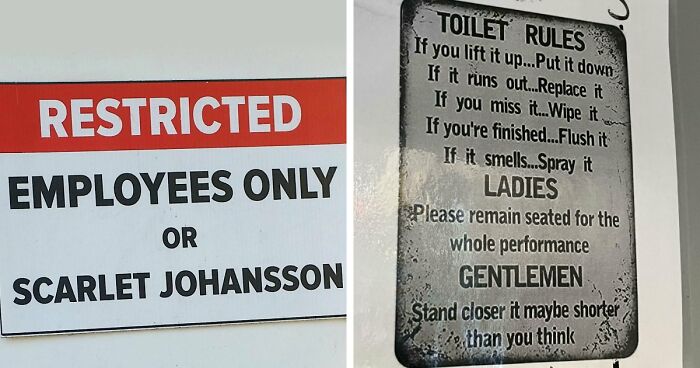 “Underwear Must Be Worn”: 65 Oddly Specific Rules That Have You Wondering Which Idiot Inspired Them