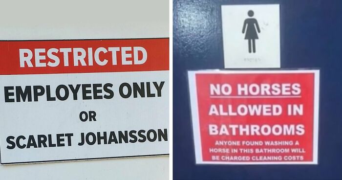 “Underwear Must Be Worn”: 65 Oddly Specific Rules That Have You Wondering Which Idiot Inspired Them