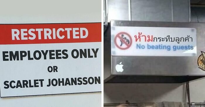 “Underwear Must Be Worn”: 65 Oddly Specific Rules That Have You Wondering Which Idiot Inspired Them