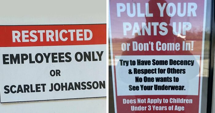 “Underwear Must Be Worn”: 65 Oddly Specific Rules That Have You Wondering Which Idiot Inspired Them