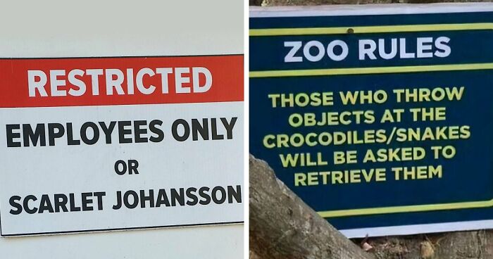 “Underwear Must Be Worn”: 65 Oddly Specific Rules That Have You Wondering Which Idiot Inspired Them