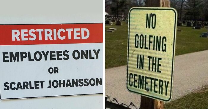 “Underwear Must Be Worn”: 65 Oddly Specific Rules That Have You Wondering Which Idiot Inspired Them