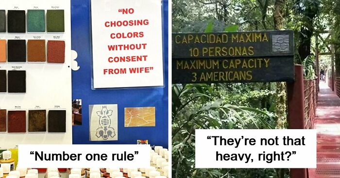 “Underwear Must Be Worn”: 65 Oddly Specific Rules That Have You Wondering Which Idiot Inspired Them