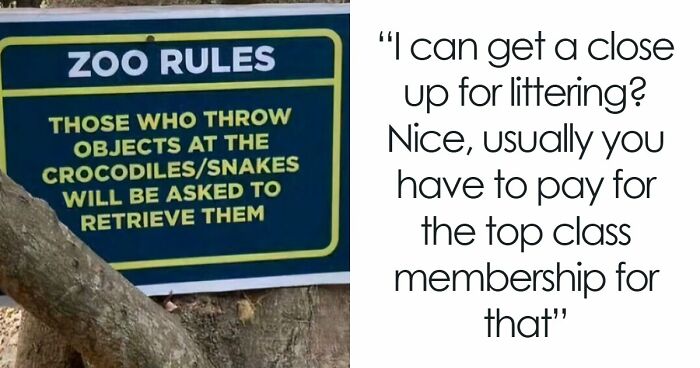 “Underwear Must Be Worn”: 65 Oddly Specific Rules That Have You Wondering Which Idiot Inspired Them