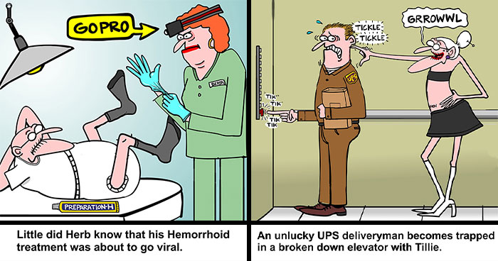 43 New One-Panel Comics About Aging, Drawn By Dan Gibson