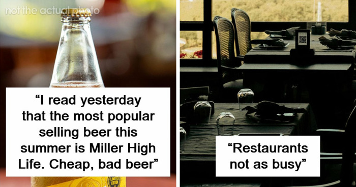 People Believe That These 75 Random Signs Show Our Economy Is Not Doing That Well