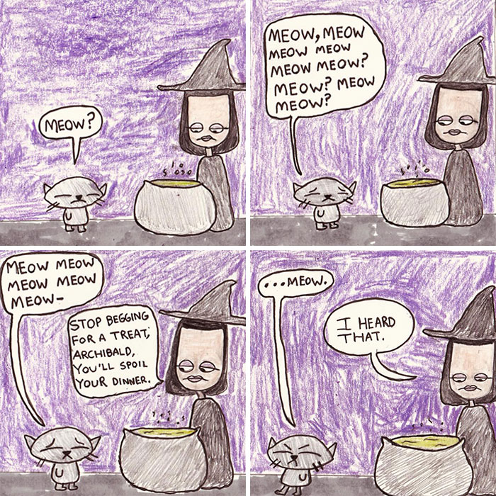 This Artist’s 34 Comics Featuring Gaplina & Ovelette Perfectly Capture Life’s Awkward Moments