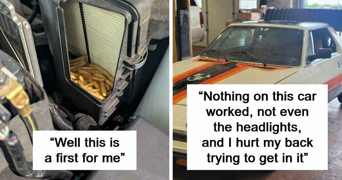 81 Times Car Mechanics Had To Take Pics Of What They Were Dealing With To Make Others Believe Them (New Pics)