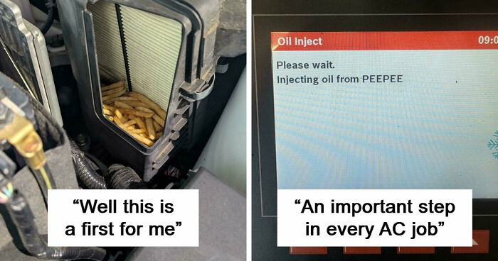 81 Times Car Mechanics Had To Take Pics Of What They Were Dealing With To Make Others Believe Them (New Pics)