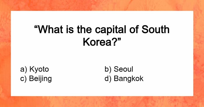 20 General Knowledge Questions That Start Easy And Get Brutally Hard – Challenge Yourself