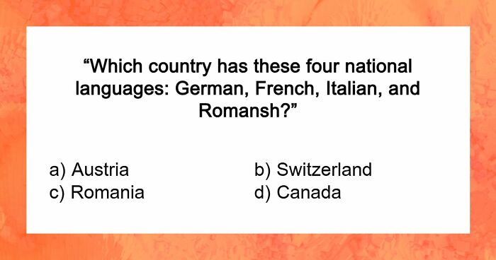 20 General Knowledge Questions That Start Easy And Get Brutally Hard – Challenge Yourself