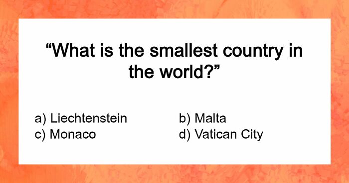 20 General Knowledge Questions That Start Easy And Get Brutally Hard – Challenge Yourself