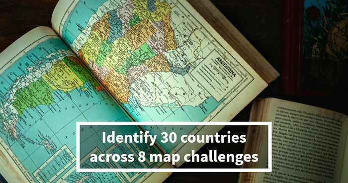 Only Geography Geniuses Can Name All 30 Countries In This Map Quiz – Prove You’re One