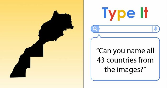 “Can You Pass This Geography Test?”: Name At Least 36/43 Countries To Prove It