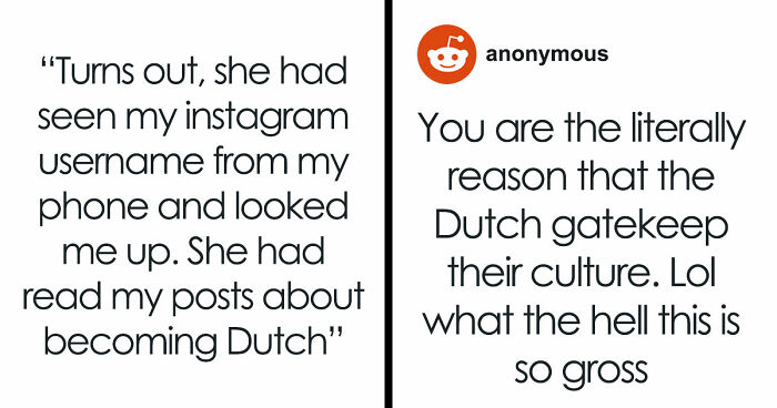 “I Was Assigned American At Birth”: Woman Identifies As Dutch, Shocked As Dutch Colleagues Avoid Her