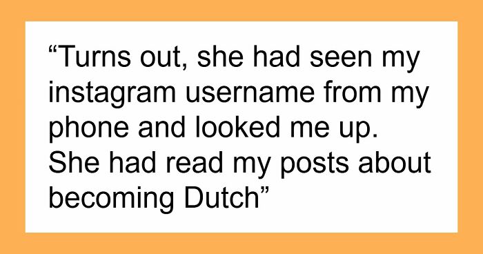 “I Was Assigned American At Birth”: Woman Identifies As Dutch, Shocked As Dutch Colleagues Avoid Her