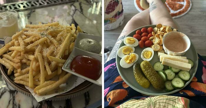 59 Girl Dinner Pics That Come With A Side Of Stories We Were Not Prepared For