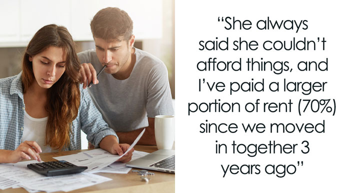 Man Upset GF Pretended To Be Broke For 5 Years When She Had $50K In Savings