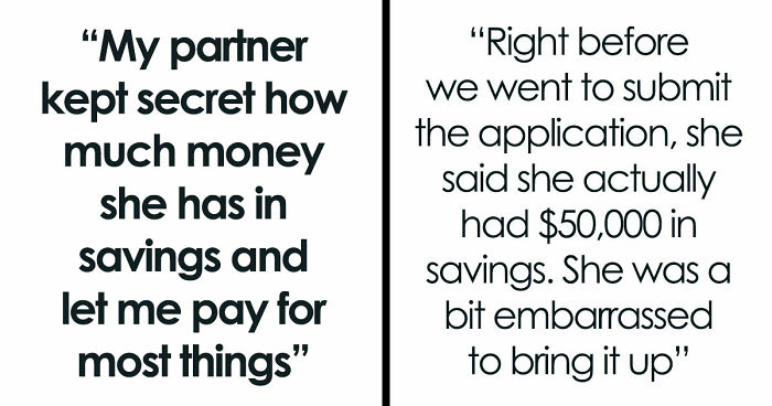 Man Upset GF Pretended To Be Broke For 5 Years When She Had $50K In Savings
