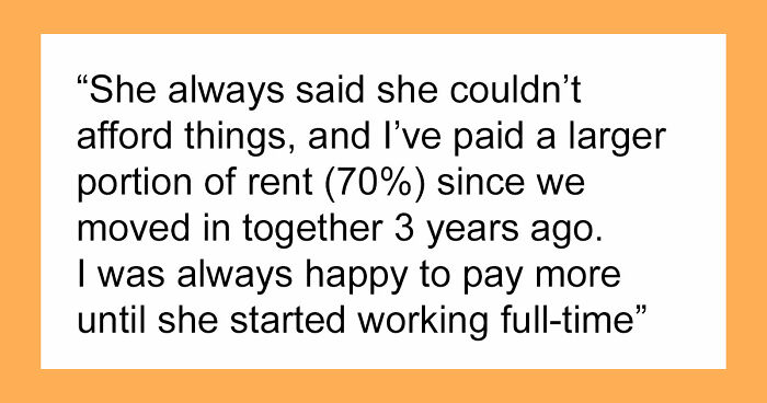 Man Upset GF Pretended To Be Broke For 5 Years When She Had $50K In Savings