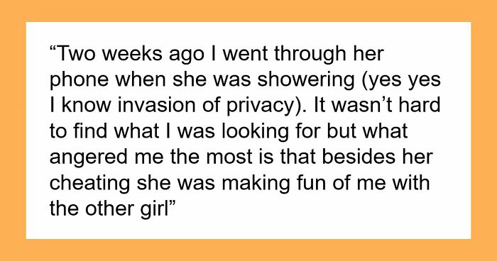 Woman Cheats On GF And Calls Her A Doll For Being “Too Feminine,” Gets Served Cold Revenge