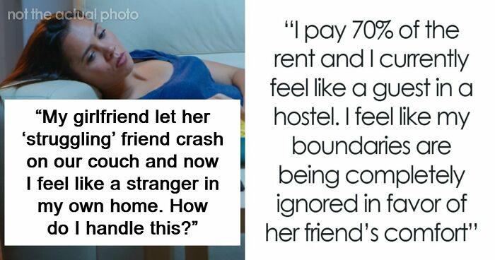 Woman Crashes At Friend’s Home After Breakup, Blasts Reality TV And Stresses Out The Cats