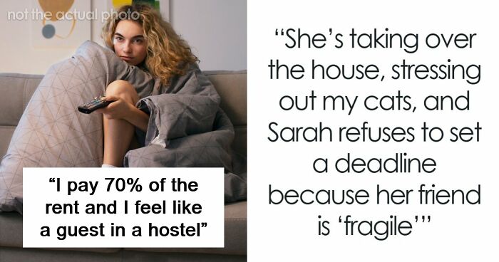 Woman Crashes At Friend’s Home After Breakup, Blasts Reality TV And Stresses Out The Cats