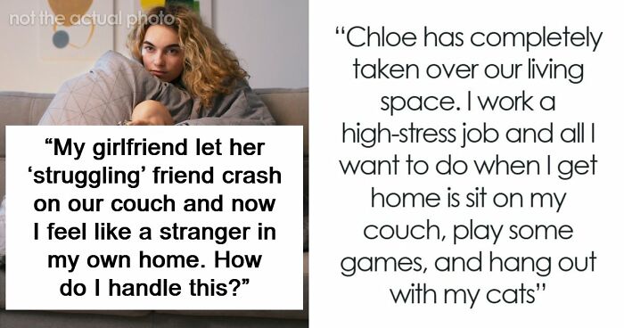 Woman Crashes At Friend’s Home After Breakup, Blasts Reality TV And Stresses Out The Cats