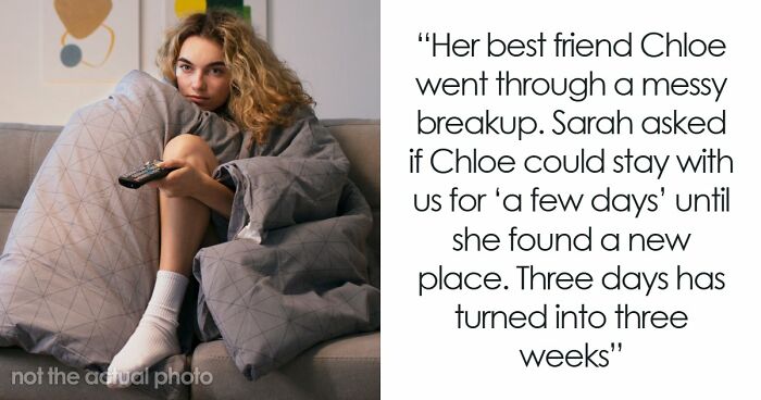 Woman Crashes At Friend’s Home After Breakup, Blasts Reality TV And Stresses Out The Cats