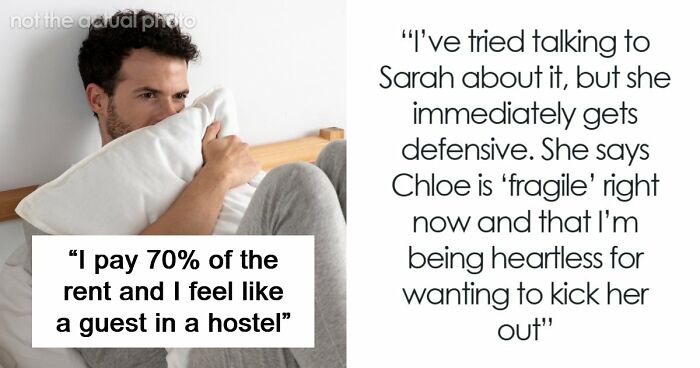 Woman Crashes At Friend’s Home After Breakup, Blasts Reality TV And Stresses Out The Cats