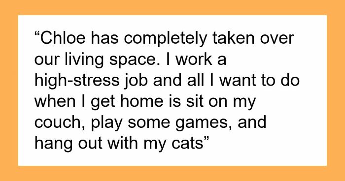 Woman Crashes At Friend’s Home After Breakup, Blasts Reality TV And Stresses Out The Cats
