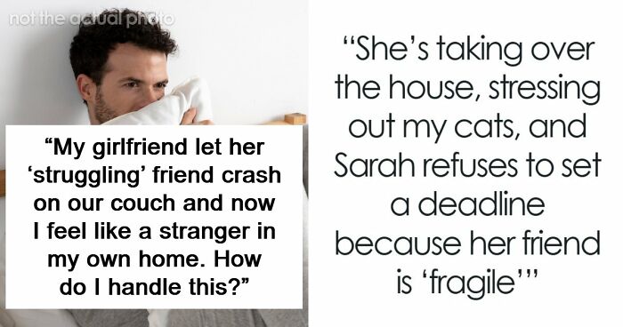 Woman Crashes At Friend’s Home After Breakup, Blasts Reality TV And Stresses Out The Cats