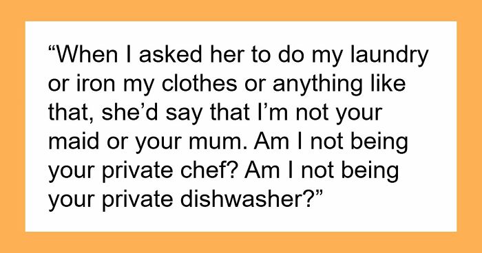 “I’m Not Your Maid Or Your Mom”: Couple Moves In Together, Starts Clashing Over Chores