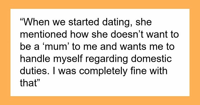 “AITA For Expecting My Girlfriend To Do My Half Of Her Chores As Well?”