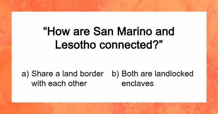 “How Are These Connected?”: 27 World Geography Questions To Test Your Brain