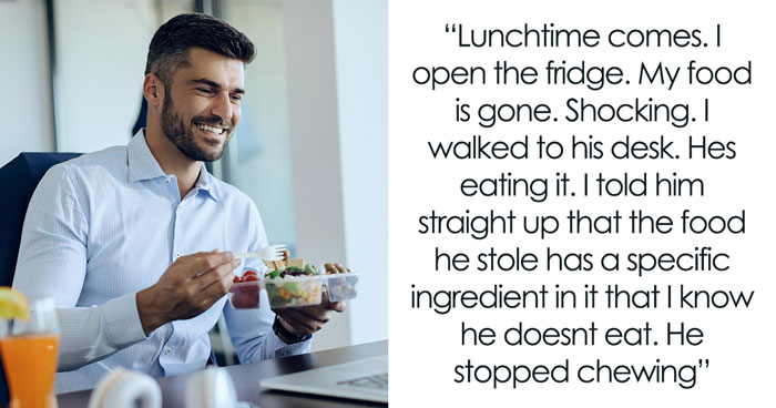 Office Food Thief Makes Coworker Miserable By Stealing Their Food, Faces Karma One Fine Day