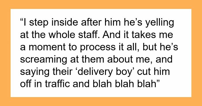 Driver Thinks He’s Following Guy To His Job To Get Him Fired After Being Cut Off, Gets Humiliated
