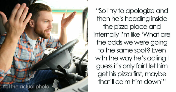 Driver Thinks He’s Following Guy To His Job To Get Him Fired After Being Cut Off, Gets Humiliated