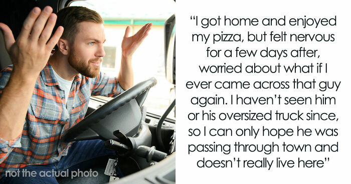 Driver Thinks He’s Following Guy To His Job To Get Him Fired After Being Cut Off, Gets Humiliated