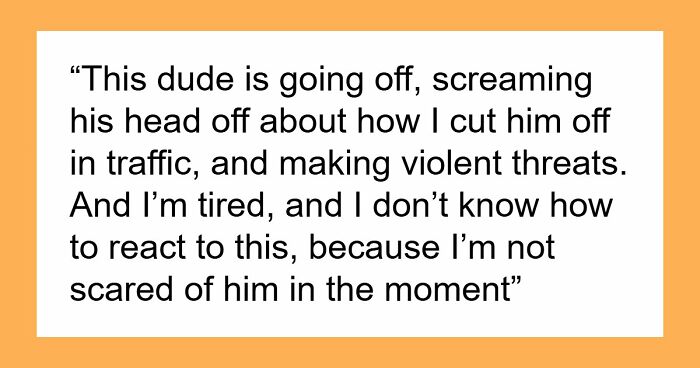Driver Thinks He’s Following Guy To His Job To Get Him Fired After Being Cut Off, Gets Humiliated