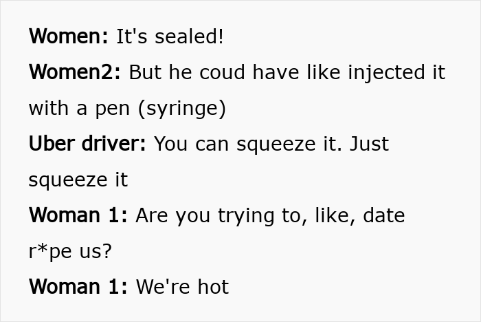 Uber Driver Shares Highly Disgusting And Inappropriate Interaction, Women Shocked They Get Reported