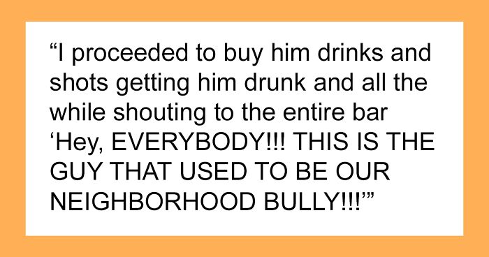 “Kids Are Evil In Every Way”: 53 Times People Met Former Bullies Who Made Their Lives Hell