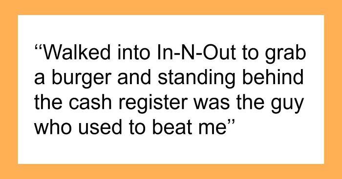 “Kids Are Evil In Every Way”: 53 Times People Met Former Bullies Who Made Their Lives Hell