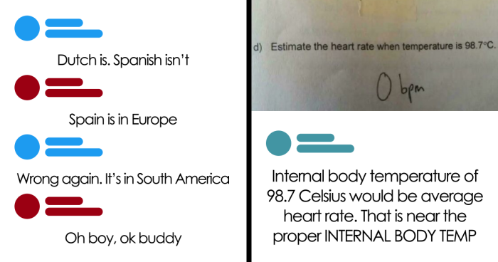 61 Cringe Moments Of People Being Wrong With Full Confidence