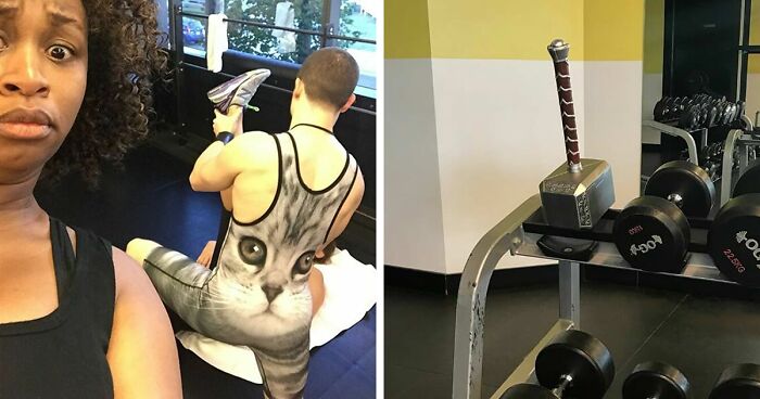 “A Darwin Award Contender”: 57 Times People Just Couldn’t Believe Their Eyes At The Gym (New Pics)