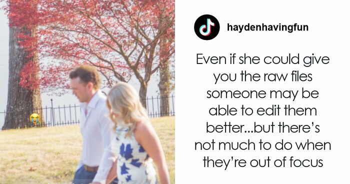 Woman Shares Horrible Engagement Photos She Paid $725 For, Photographer’s Excuse Leaves People Baffled