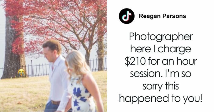 Woman Shares Horrible Engagement Photos She Paid $725 For, Photographer’s Excuse Leaves People Baffled