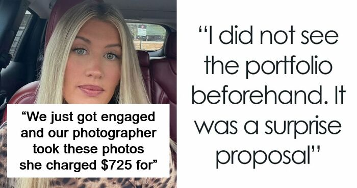 Woman Shares Horrible Engagement Photos She Paid $725 For, Photographer’s Excuse Leaves People Baffled