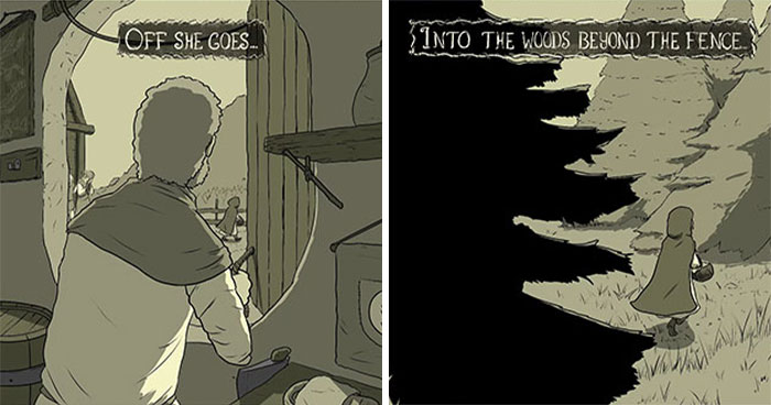 This Artist’s Horrorween Comic Series Adds A Clever Twist To Classic Horror (19 New Pics)